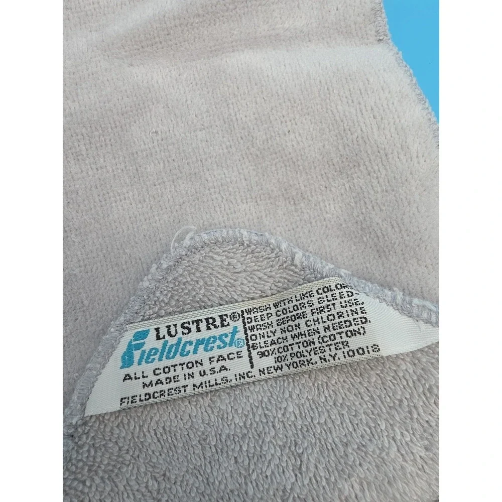 Fieldcrest vintage lustre